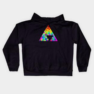 Rainbow Triangle Kids Hoodie